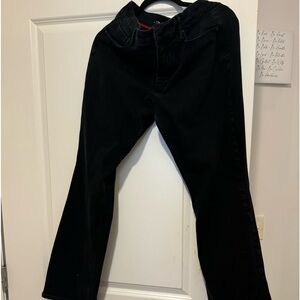 White House Black Market Sculpt Skinny Flare Jeans Size 12Long black color